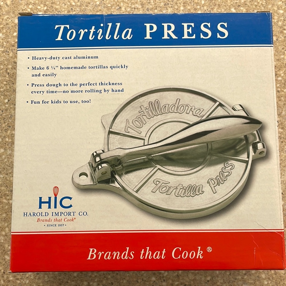 Tortilla Press - never used !